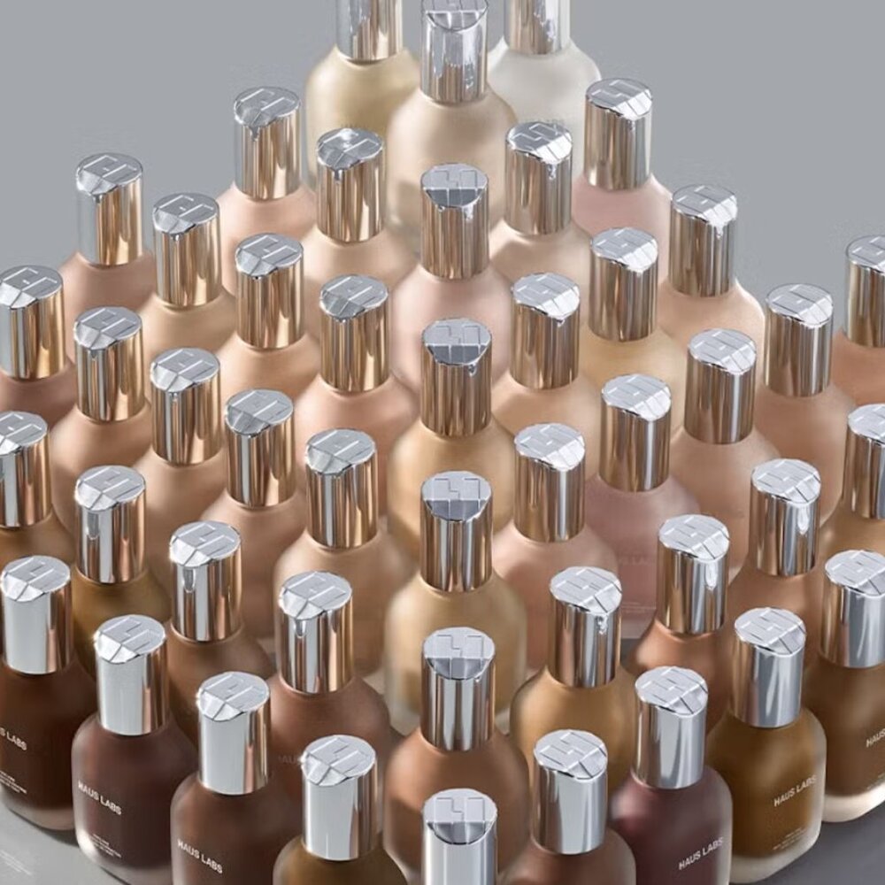 CHOOSE ✅ NIB HAUS LABS FOUNDATION Triclone Skin Tech Medium Coverage🌟 CHOOSE